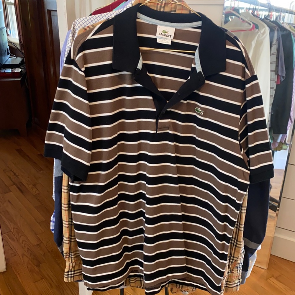 Lacoste Stripped Polo